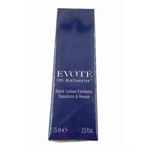 Evote 12-hr Exfoliator Black Carbon Bio Complex Transform and Reveal 2.5 OZ